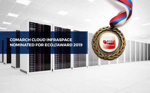 Comarch Cloud Infraspace Nominated for eco://award 2019
